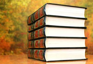 Find out more about studying law at an Australian university stack of law books