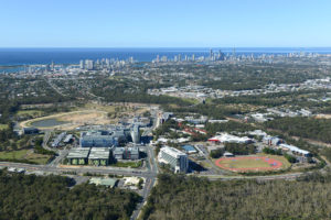 griffith university aerial shot