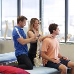 bond university physiotherapy students practicing