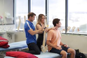 Learn more about the Bond DPT bond university physiotherapy students practicing