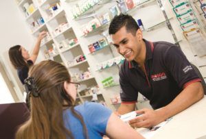 Learn more about the Griffith University Bachelor of Pharmacy degree Griffith pharmacy students practicing