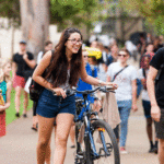 uwa students outside