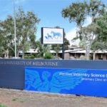 sign at university of melbourne veterinary school