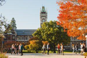Learn more about Otago's programs otago campus clocktower