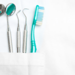 dental tools in pocket