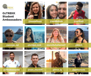 Learn more about OzTREKK student ambassadors oztrekk student ambassadors
