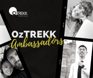 OzTREKK student ambassadors photo strip