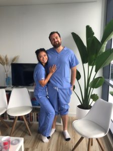 medical school students jacqueline and levi