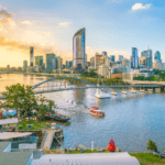 city of brisbane, brisbane river