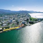 cairns coastline aerial
