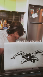 levi studying