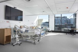 nursing school hospital bed