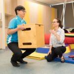 Bond University’s Master of Occupational Therapy students practicing