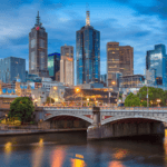 Yarra river in Melbourne