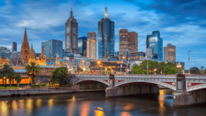 Learn more about the City of Melbourne! Yarra river in Melbourne